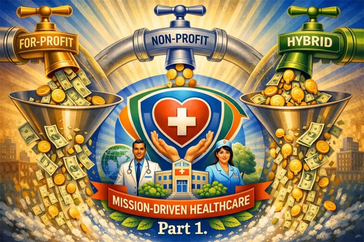Funding for Non-Profits and Mission Driven Work, including Healthcare - Part 1.